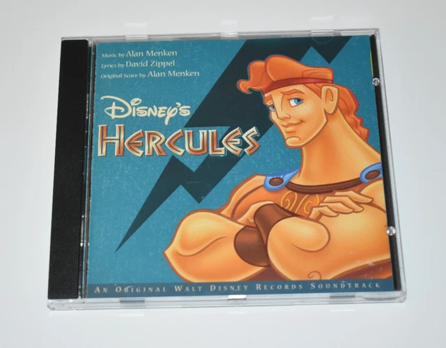 DISNEY HERCULES ORIGINAL Soundtrack & Score, Alan Menken, Rare HTF ...