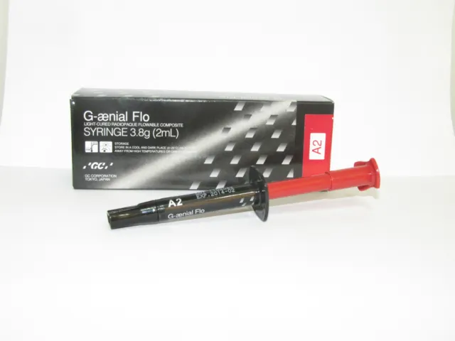 Dental GC G ænial Flo 3.8g  Light Cured Radiopaque Flowable Composite g-aenial