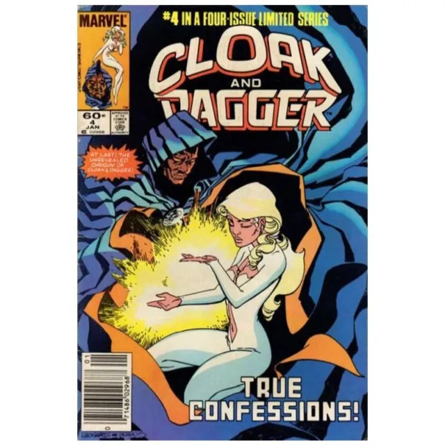 Cloak and Dagger (1983 series) #4 Newsstand in VF condition. Marvel comics [z,