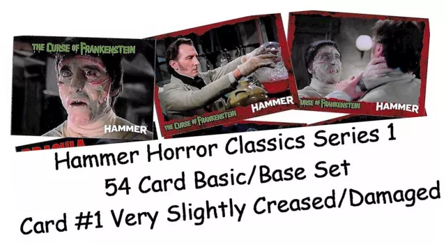 Hammer Horror Classics Serie 1 (Eine) - 54 Karte Basic / Sockel Set - #1 mit