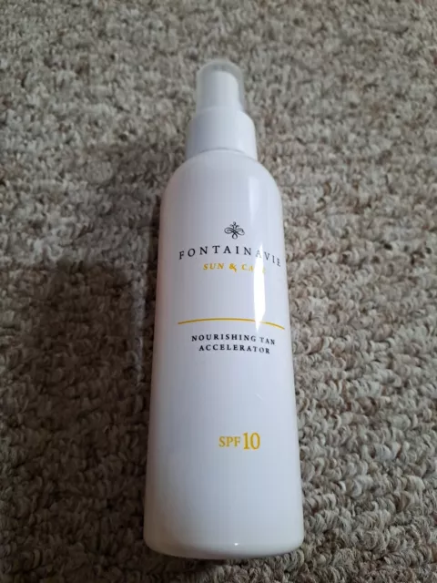 Tan Accelerator FM Enhancer SPF10 Fontainavie 150ml Tan Quicker