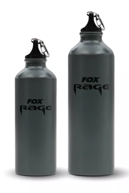 Fox Rage Pike & Predator Fishing Water / Drinks Bottle - All Sizes