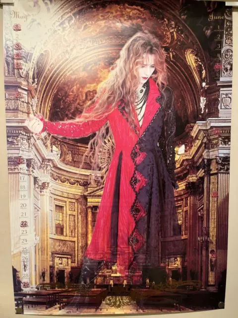 XJAPAN YOSHIKI '94 calendar talent goods musician about 30 years ago 04