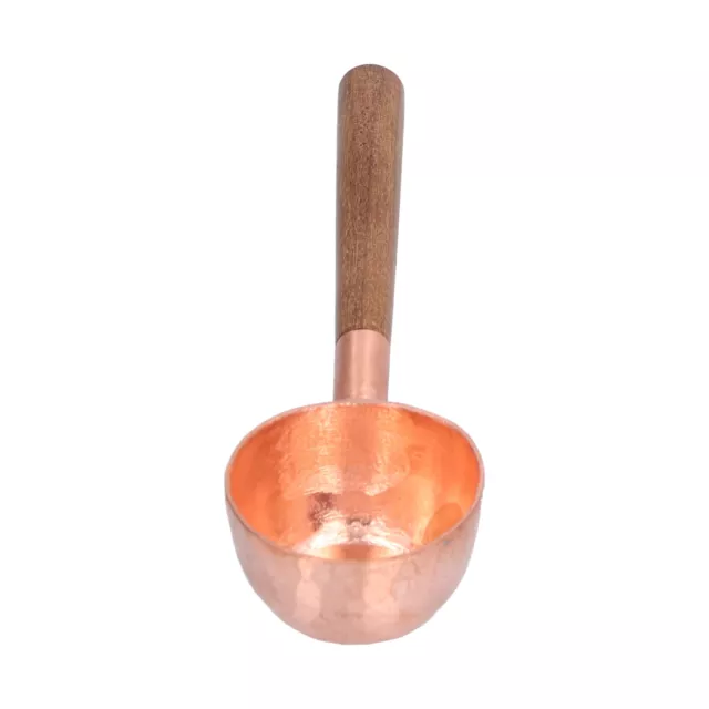 Coffee Bean Spoon Copper Beautiful Lightweight Durable Measuring Spoon For