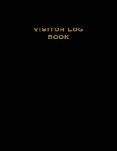 Amy Newton Visitor Log Book (Poche)