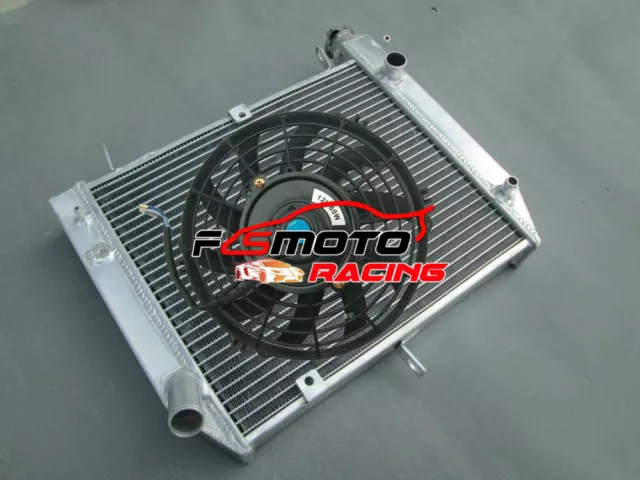 FIT For 2000 2001 Yamaha YZF R1 YZFR1 R-1 YZF-R1 1000 Aluminum Radiator + FAN