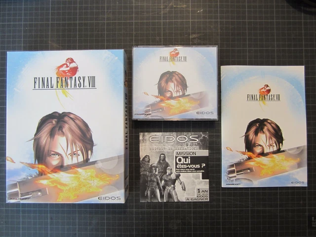 Jeu PC Final Fantasy VIII (8) - Édition Eidos CD-ROM - Bon état, Complet