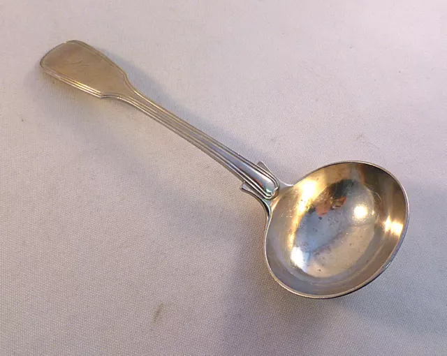 English Sterling WM. Eaton 1834 Gravy Ladle