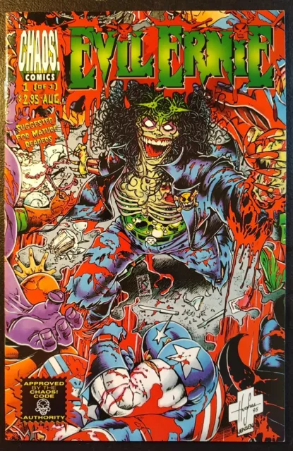 Evil Ernie vs The Super Heroes #1 High Grade NM!!! 🔥🔑💎