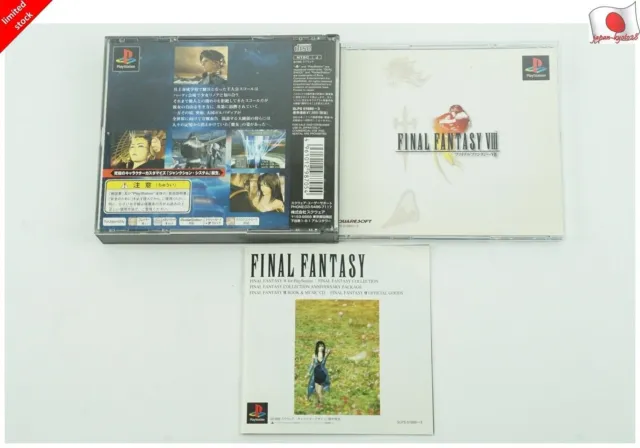Final Fantasy VIII 8 PS1 Square Sony Playstation From Japan