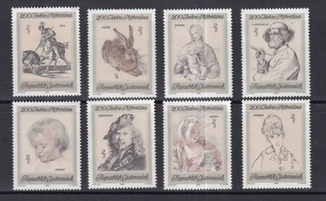 Bm  Briefmarken Österreich  Lot 007  Postfrisch 1969  Albertina