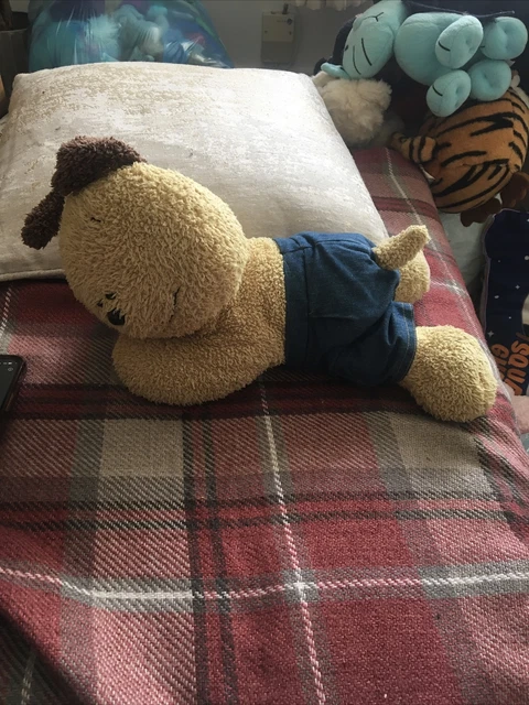 HIP ‘N’ HOP Sleeping Plush Dog £8.00 - PicClick UK