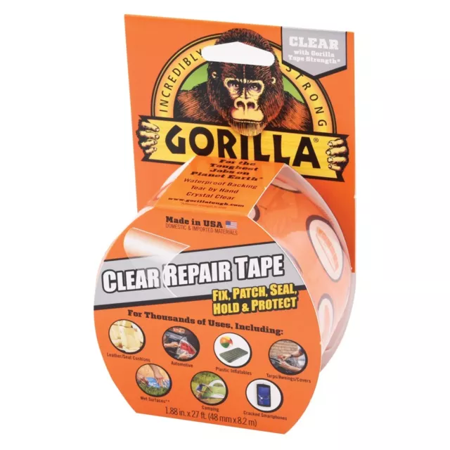 Gorilla® Clear Repair Tape 8M X 48Mm 60270