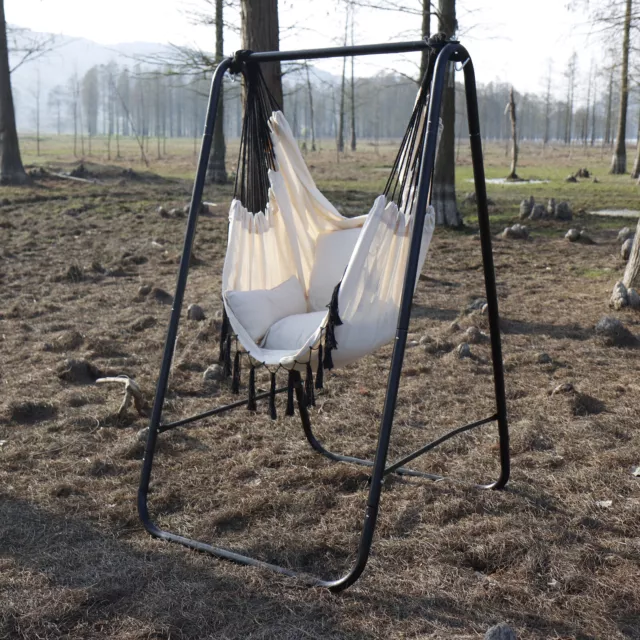 B-waren Hängesessel Hängeschaukel Hängestuhl Hängekorb outdoor gestell indoor