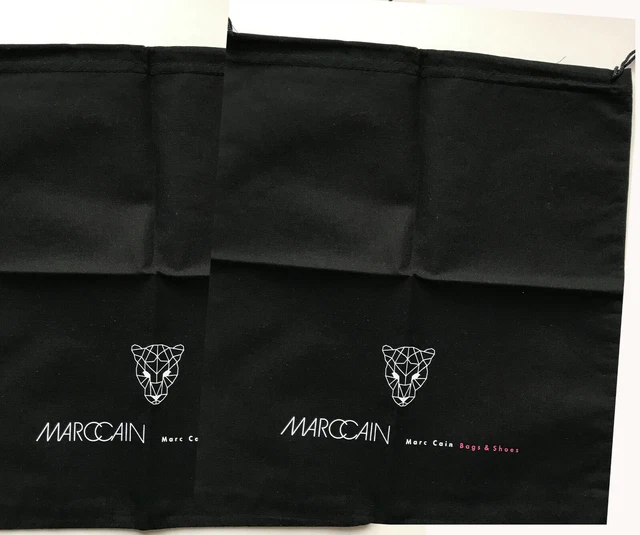 NEU 2x  MARCCAIN Staubbeutel Dust BAG Tasche Stoffbeutel Beutel Tasche Schuhe