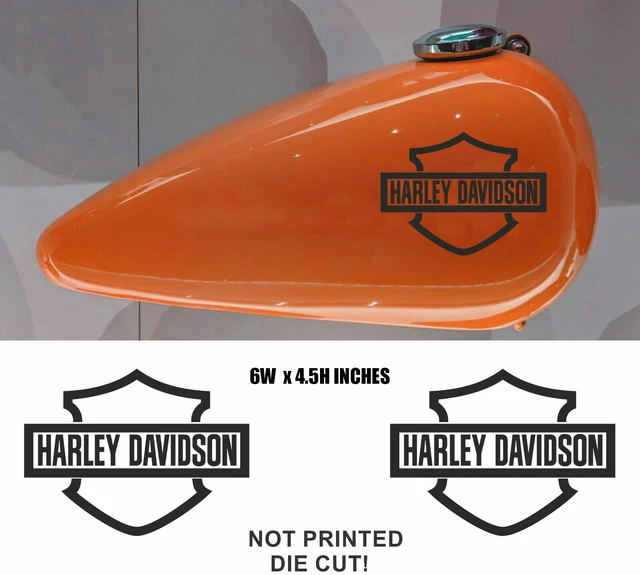 HARLEY DAVIDSON GAS tank STICKER TANK logo Decal motorcycle tank decal