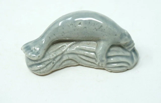 Wade Figurine Red Rose Tea England Endangered Animals Species Manatee