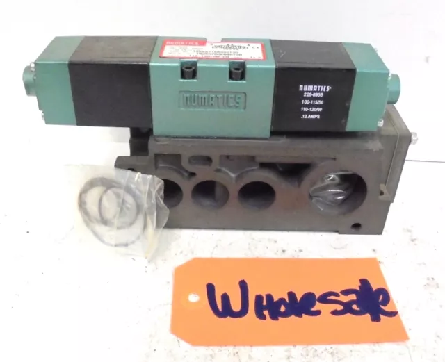 Numatics, Solenoid Valve, 152Ss715K046T30, 110/120 Volts, 50/60 Hz, 150 Psig