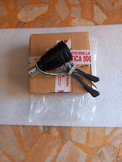 GHIERA CROMATA PER Commutatore Avviamento Luci Per FIAT 500 D F R EUR 5,99 - IT - Foto 7