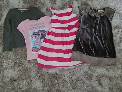 4x Bundle Girls Excellent Condition Next Dresses  Tops Age: 6 Years
