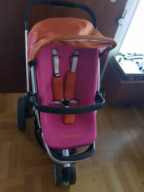 Quinny Buzz Kinderwagen Sonderedition in pink orange Auch für Maxicosi