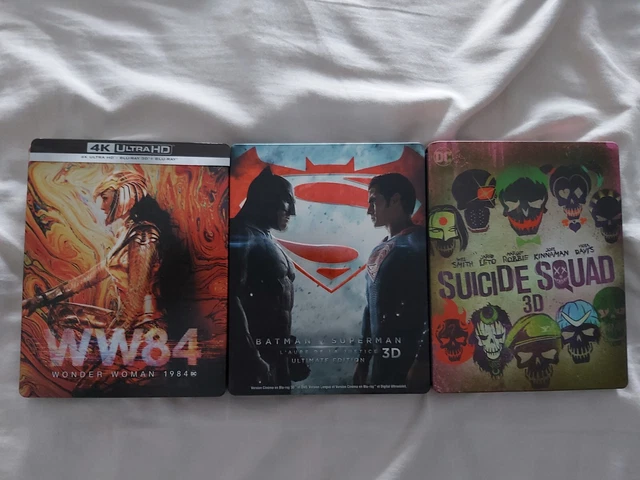 Lot De 3 Blu Ray Steelbook " Dc " Édition Française