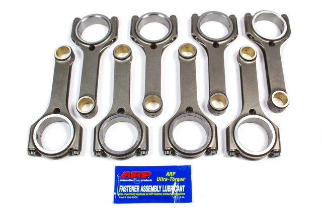 Scat 6.000 In Forged H-Beam Connecting Rod Sbc 8 Pc P/N 2-350-6000-1888-Qls