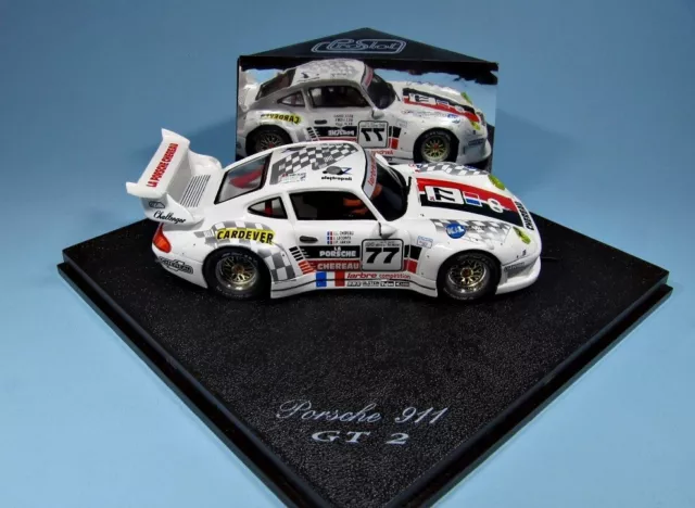 Proslot 1/32 - Porsche 911 Gt2 Le Mans 1997 Jarier / Chereau / Leconte  - Nuevo 3