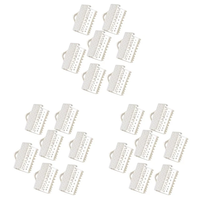 300 PCS Crimp-Pinch-Verschluss Armband-Endklemmen Schmuck Crimpen