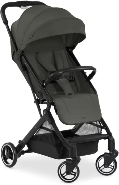 Hauck Travel N Care Baby Pushchair Stroller (Dark Olive) - From Birth