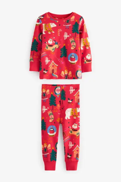 Baby Girls Boys NEXT Christmas Pyjamas Festive Pjs Girls Boys Unisex NEW