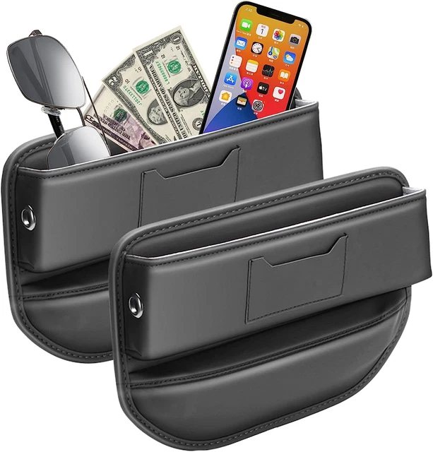 DOBOLAN Car Seat Gap Filler Organizer,Car Necessities Accessories to Prevent Deb