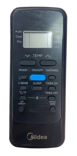 thumbnail image 2 of Universal R51I4BGE Air Conditioner Remote – Works With TGM, Midea, Miller, Pridiom, Danby 2 of 4