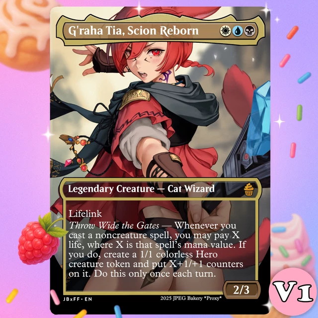 G'RAHA TIA, SCION Reborn | MTG x Final Fantasy Premium Art Card $4.49 - PicClick G'RAHA TIA, SCION Reborn | MTG x Final Fantasy Premium Art Card $4.49 - PicClick