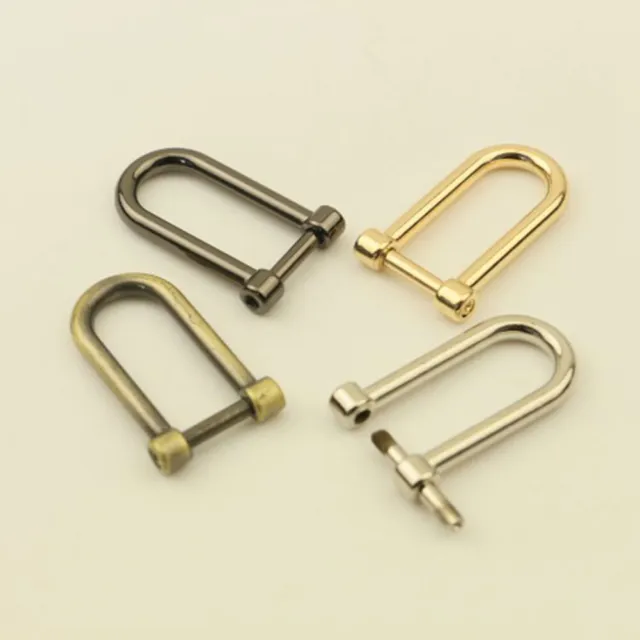 METAL DETACHABLE OPENABLE Screw D Ring Clasp Handbag Purse Strap Belt 1 ...