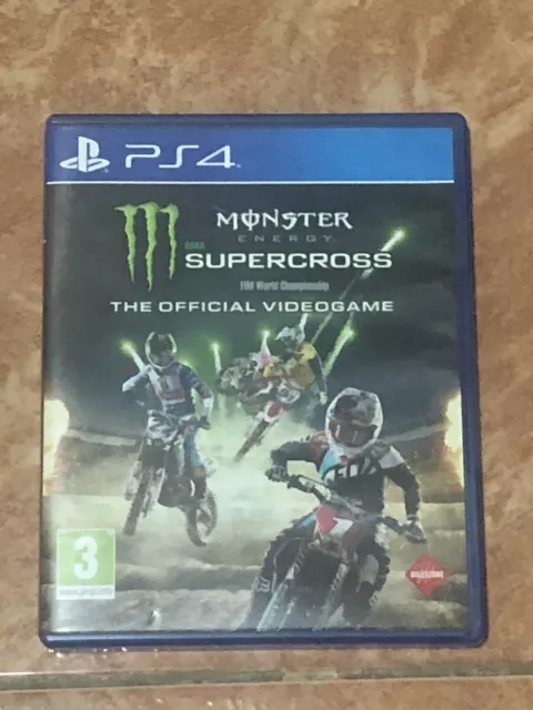 Monster Energy Supercross: The Official Videogame (Sony PlayStation 4, 2018)