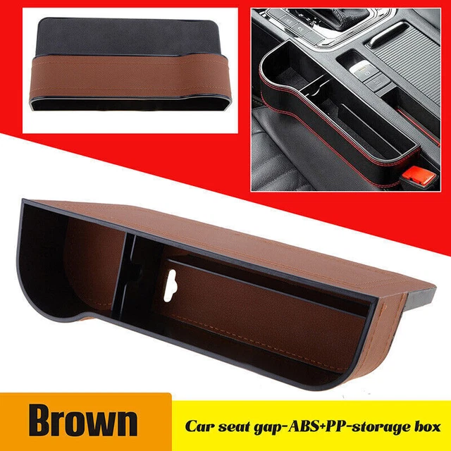 1x Car Van Seat Gap Catcher Filler Storage Box Pocket Organizer Holder Decorate