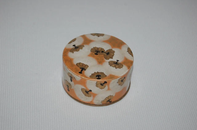 Ancienne Boite Poudre BAKELITE De Corbeille Royale Triguères 45220