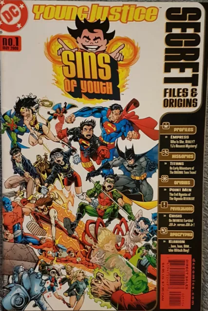 Young Justice Sins of Youth Secret files & Origins #1 2000 DC Comics US