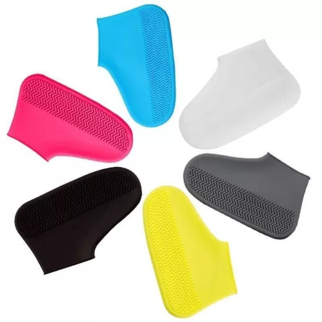 Waterproof Shoe Covers Resistant Silicone Overshoes Rain Boot Cover Protector