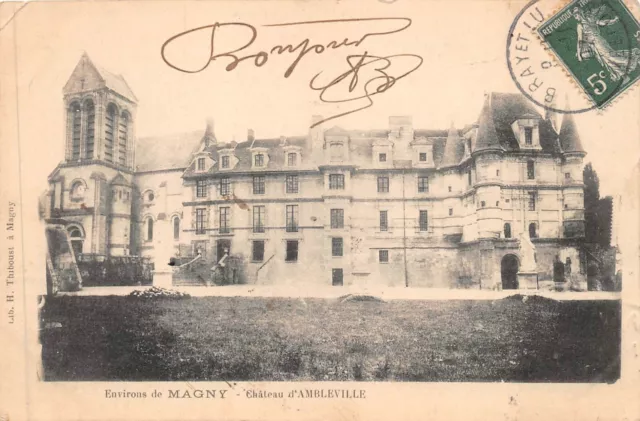 CPA-environ de Magny château d'Ambleville (126503)