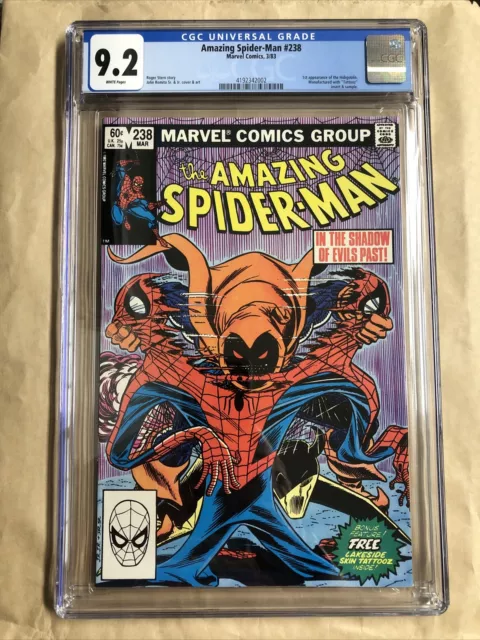 Amazing Spider-Man 238 1st Appearance Of Hobgoblin CGC 9.2 w/Tattooz White Pages