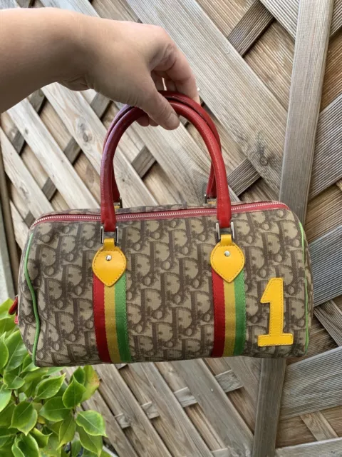 VINTAGE CHRISTIAN DIOR Rasta Boston Bag 600.00 PicClick UK