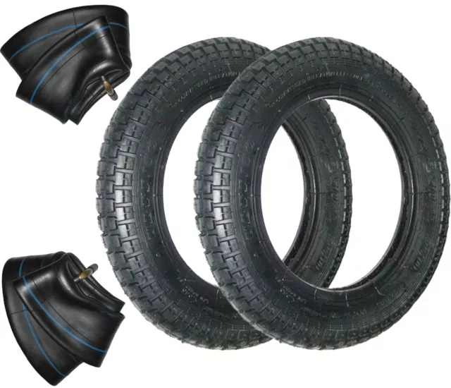 ROMET PONY Hercules CB 2 x Reifen 2,50 x 9 + 2 x Schlauch Moped Mofa 9-2.5 TYRE