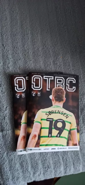 Norwich City v Ipswich Town - New  2023/24 Programme