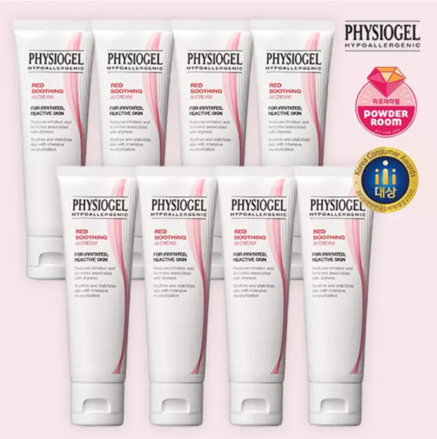 Physiogel Hypoallergenic Red Soothing AI Cream 50ml Set Moisturizing K-Beauty