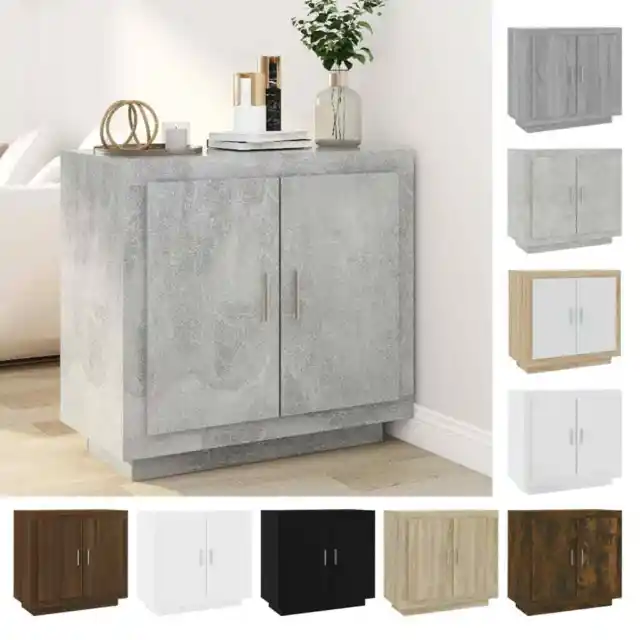 Sideboard Engineered Wood Storage Side Cabinet Furniture Multi Colours vidaXL
