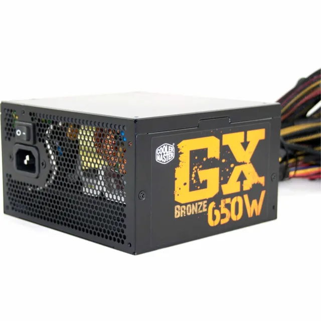 Cooler Master Gx-650m 650w 80 Plus Bronze Unité Alimentation ATX Ordinateur Dur