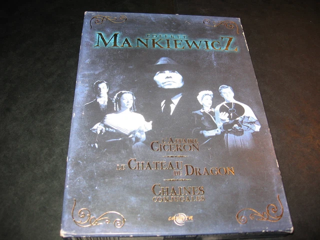 L Affaire Ciceron Le Chateau Du Dragon Chaines Conjugales Coffret Dvd Mankiewicz