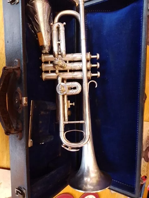 Jedson Vintage (1930s) Bb Silver Plated Trumpet